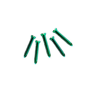 Equipo veterinario Juego de 3 piezas Tornillos corticales de cruceta de titanio de 1,1mm Equipo veterinario Implantes quirúrgicos ortopédicos - Product Image 2