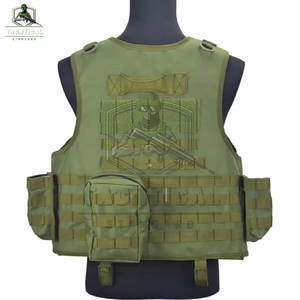 เสื้อกั๊กยุทธวิธีไนลอน/โพลีเอสเตอร์คุณภาพสูงแบบกำหนดเอง - วัสดุทนทาน กันน้ำ ขนาดสำหรับผู้ใหญ่ - Product Image 3