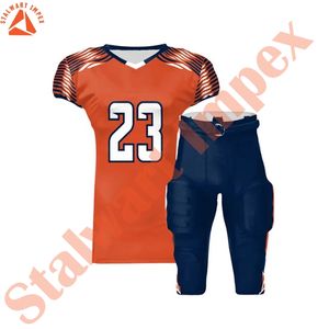 Precio razonable de alta calidad Hombres Uniforme de fútbol americano Sublimación personalizada Uniforme de fútbol americano - Product Image 4