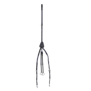 Coraza de cuero para correr con caballo levantado negro Coraza de caballo de cuero hecha a medida con diseño elevado - Product Image 4