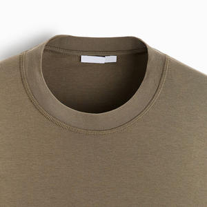 Camisetas Personalizadas 100% de algodón para hombre, camisa de gran tamaño con estampado de manga corta y cuello redondo, de alta calidad - Product Image 3