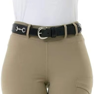 Leggings Ecuestres Modernos para Mujer, Cintura Alta, Cómodos, Elásticos, Sin Costuras, Transpirables, de Poliéster y Elastano para Jinete - Product Image 3