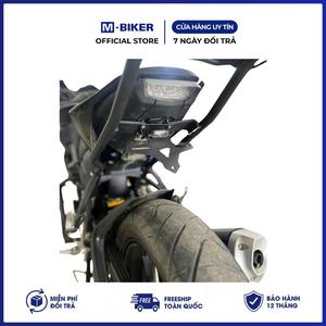 ไฟท้าย LED สำหรับติดป้ายทะเบียนรถมอเตอร์ไซค์ ยามาฮ่า MT15 รุ่น M-Biker  วัสดุอะลูมิเนียมฟอยล์ มองเห็นได้ชัดเจน ติดตั้งด้านขวาของโครงรถ - Product Image 3