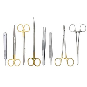 Mejor Venta Kit de Cirugía General Vasectomía Juego de meatotomía Juego de instrumentos quirúrgicos de alta calidad Tijeras Fórceps Soporte de aguja - Product Image 3