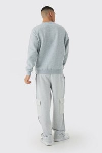 Sudaderas con logotipo personalizado de alta calidad al por mayor, sudadera pesada para hombre en blanco con logotipo en relieve para hombre - Product Image 3