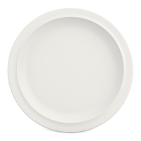Assiette plate réutilisable ORNAMIN Classic Plus 26 cm, compatible micro-ondes et lave-vaisselle, pour restaurants, traiteurs et usage commercial.