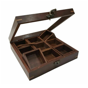 Best Quality Pine Wood Spice <b>Box</b> Natural Bamboo <b>Storage</b> Item New Design for Home Decorative Wedding Hot Sale <b>Cake</b> Stand Tool - Product Image 2