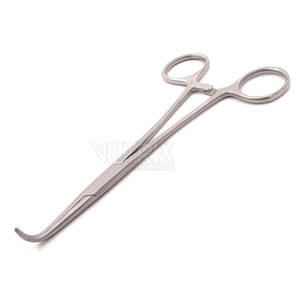 Instrumental Quirúrgico con Certificación CE, Pinzas Curvas para Disección y Ligadura 7 - Product Image 4