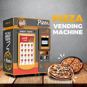 Machine distributrice automatique de frites, pizzas, poulet et plats chauds, écran tactile, Wi-Fi, en acier inoxydable, 5 distributeurs - Product Image 5