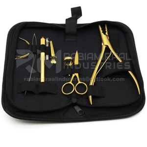 Anillos profesionales para separar y seccionar el cabello, herramientas de selección de cabello trenzado de dedo de acero inoxidable para rastas duraderas - Product Image 4