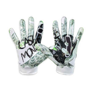 Nouveauté Gants de football pour hommes Gants de receveur collants pour adultes Entraînement Jeux Adhérence Respirant Léger Performance de premier ordre - Product Image 2