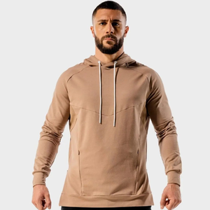 Taille européenne 100% coton sweat à capuche personnalisé pour hommes Fitness Sports et loisirs course à pied entraînement doublé nouvelle lettre motif GYM sweat à capuche - Product Image 3