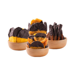 Vente flash : Fruits tropicaux séchés moelleux enrobés de chocolat et de matcha, ingrédients naturels, parfaits pour offrir en cadeau - Product Image 1