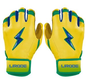 Nuevo estilo de guantes de bateo de béisbol puño corto con cuero de cabreta - Product Image 3