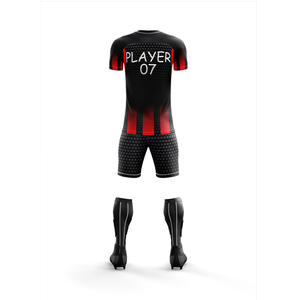Tenues de football personnalisées en gros pour 4 matchs, ensembles de maillots de football de club, designs uniques pour l'été et l'hiver, nouveaux modèles avec logo personnalisé - Product Image 5