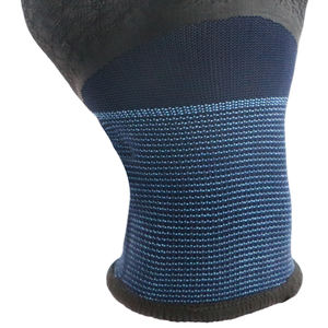 Защитные рабочие перчатки MaxiTough оптом, сертифицированные EN388, размеры S-XXL, полиэстер, латекс, с морщинистой противоскользящей поверхностью - Product Image 4