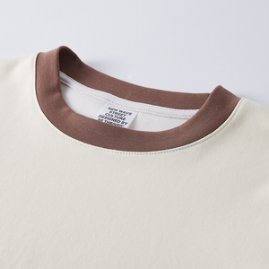 OEM personalizado mujer Crop Top cuello redondo manga corta Ringer Tee Slim Fit camiseta transpirable camisetas algodón camiseta Ringer Tee - Product Image 2