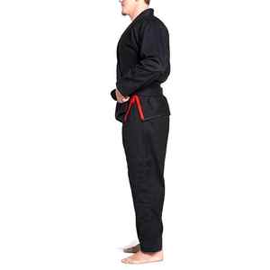 Kimono de BJJ Profesional de Alta Calidad, Corte Ajustado, 100% Algodón Elástico, Uniforme de Entrenamiento para Artes Marciales - MMA, Karate, Jiu-Jitsu - Product Image 5