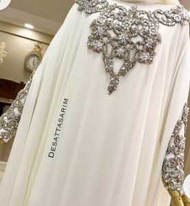 Casual étnico modesto bordado a mano desgaste del Partido de manga larga Abaya para las mujeres - Product Image 1