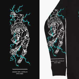 Sudadera con Capucha Unisex de Anime Go Down para Hombre y Mujer - Product Image 6