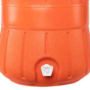 Rahber Modern Style 30 Ltr HDPE Cooler Box en azul y naranja Gran capacidad aislada para eventos al aire libre - Product Image 6