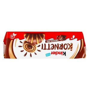 Buena calidad Original Kinder Kornetti Cioccolato 6 Stk 252G mejor calidad al por mayor Venta caliente golosinas de chocolate precio de fábrica - Product Image 3