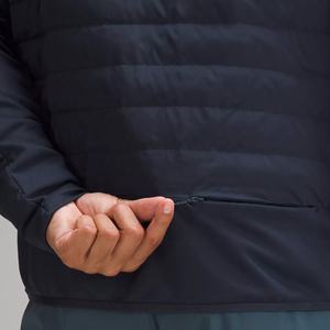 OEM Custom Plus Size Knitted Puffer <b>Jacket</b> for Men Outdoor Travel Winter Coat Canvas Zipper Closure Breathable - Product Image 6