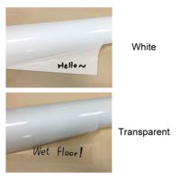 Film tableau blanc auto-adhésif personnalisable en PET pliable blanc/transparent SYH SM-2130 pour salles de classe et bureaux