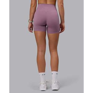 Shorts athlétiques Blaze Ultra High-Rise 6" en Spandex pour femmes - Styles Yoga, Biker et Hot Short avec logo personnalisé à la taille - Product Image 6