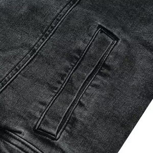 Hot Selling Top Quality Denim Jacket for Men Customized Top Quality Denim Jeans Breathable and Low Rate Denim Jeans for Men - Product Image 3