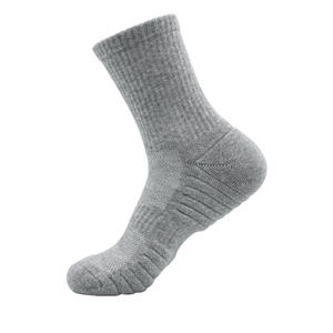 Custom Breathable Cotton Jacquard Logo Cushioned <b>Men</b> Basketball <b>Socks</b> Athletic <b>Sports</b> <b>Socks</b> - Product Image 6