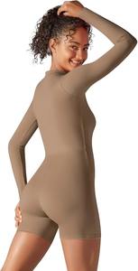 2025 entrenamiento sin costuras Yoga gimnasio peleles regulares Sexy Racerback Control de barriga sujetador acolchado cómodo primavera sólido traje de sudor - Product Image 5