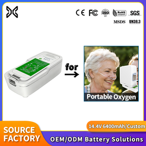 Batterie d'oxygène portable personnalisée pour Inogen <span class=keywords><strong>ResMed</strong></span> Philips Devilbiss AirSep, remplacement de la batterie médicale, compatible OEM - Product Image 1