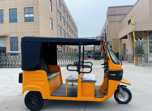 **OFFER** NEW STOCK Electric Passenger <b>Tricycle</b> Yellow Tuk Tuk Vehicles S2-2600 (Iron Frame) - Product Image 6