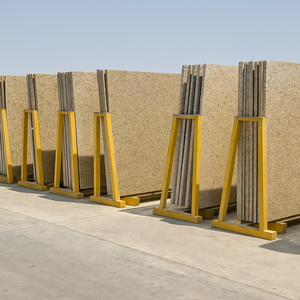 Losas de granito verde verdoso modernas al por mayor superficie pulida para uso interior y exterior de Villa - Product Image 2