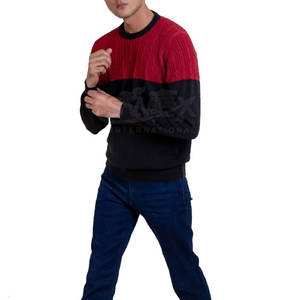 Pull en tissu mélangé décontracté pour homme, tricot doux, pull-over, automne hiver, chaud et confortable, pull pour homme - Product Image 3