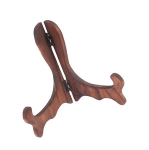 4 paquetes de soporte de exhibición de madera soporte de placa de madera caballetes de imagen soporte para imágenes de tarjetas diseño de placas decorativas de fotos - Product Image 2