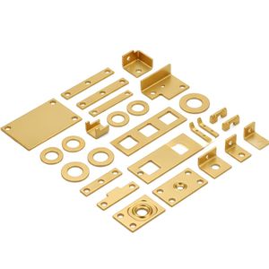 Precision Stamping Conductor Parts Carbon Steel Galvanized Aluminum Electrical OEM for Automotive Heater Shell Oven Parts - Product Image 1