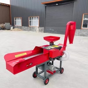 เครื่องตัดฟางอัตโนมัติประสิทธิภาพสูงรุ่นใหม่ สำหรับอาหารสัตว์ปีก ใช้เครื่องยนต์ดีเซล/เบนซิน กำลังการผลิต 1 ตัน/ชม. รุ่น 304 - Product Image 3