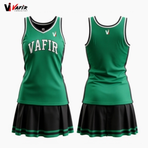Jupe d'uniforme de cheerleading pour lycée avec strass, personnalisable, pour adultes et filles, en polyester et élasthanne, pour les matchs - Product Image 5