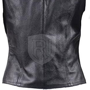 Chaleco de Cuero Casual para Hombre, Transpirable, con Colores y Logotipo Personalizados, Nuevo en Stock para la Temporada de Invierno, Servicio OEM - Product Image 6