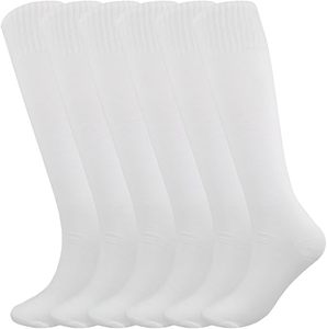 Calcetines largos lisos para hombre Deportes Gimnasio Ropa al aire libre Logotipo personalizado Calcetines deportivos Estilo de compresión por encima de la rodilla - Product Image 6