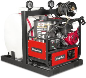 Nuevo Producto: Hidrolavadora de Agua Caliente de 4000 PSI, 4 GPM, 389CC, 11.7 HP con Motor de Arranque Eléctrico y Tanque de 175 Galones, HPW40HT - Product Image 1