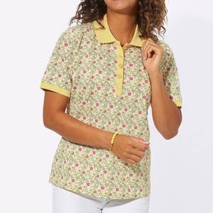 Camiseta Polo Sublimada para Mujer de Alta Demanda, Precio al por Mayor, Personalizada, de Poliéster Cómodo, Precio Accesible - Product Image 1