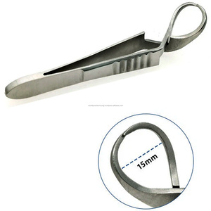 Pince à serviette ophtalmique WORLD PRECISION SURGICAL, Pince de drapage chirurgical, Pince à serviette pour microscopie, Instrument en acier inoxydable - Product Image 4