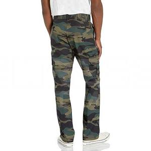 Pantalones Cargo rectos informales de alta calidad para hombre, superventas, cintura de lona personalizada, medio ligero, transpirable, ropa informal al por mayor - Product Image 3