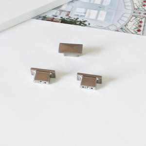 Tiradores Modernos de Aleación de Zinc para Gabinetes, Manijas Cuadradas de Níquel Cepillado para Cajones de Cocina, Accesorios de Ferretería para Armarios - Product Image 4