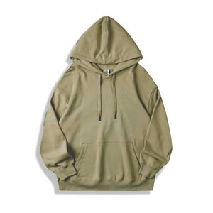 Sudadera con capucha de algodón con logotipo personalizado para hombre Sudaderas de talla grande de peso pesado de alta calidad Diseño personalizado con letras - Product Image 3