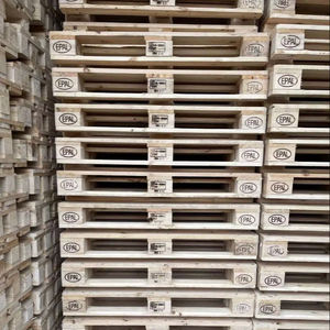 พาเลทไม้มาตรฐานยุโรปแบบหน้าเดียว คุณภาพสูง จัดส่งรวดเร็ว ทางเข้า 4 ทิศทาง สำหรับใช้งานในอุตสาหกรรม - Product Image 2
