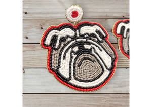 Handmade Beaded Gameday Customized Trendy Professional Luxury Baseball Soccer <b>Football</b> Basketball <b>Earrings</b> Strong Eco-Friendly - Product Image 4